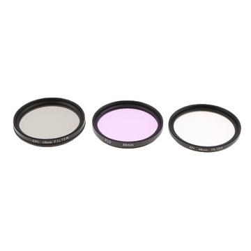 Zestaw ów obiektywu 46mm,