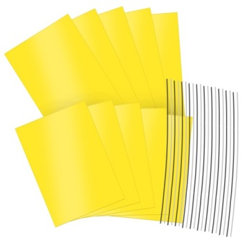 НАКЛЕЙКА ДЛЯ ГОРШКА ТЕПЛИЦЫ XXL ДЛЯ ТЛИ ЗЕМЛЯНЫХ МУХ МУРАВЬЕВ (10 ШТ.)