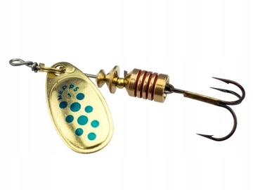 Błystka Mepps COMET DECOREES GOLD/BLUE 1/3,5g