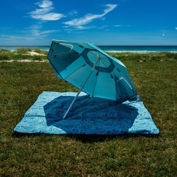 ЗОНТ ПЛЯЖНЫЙ БАЛКОН САД TRITON 1A СИНИЙ 180 СМ