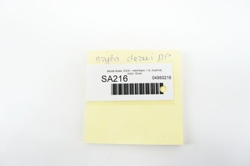 SA216 SKODA SCALA SKLO (OKNO) DVEŘE PRAVÝ PŘEDNÍ 657845202 23R