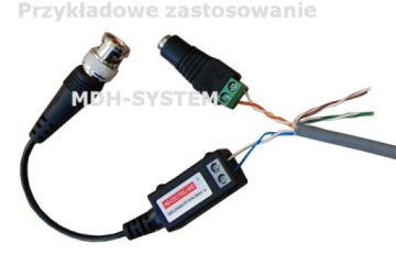 РАЗЪЕМЫ ДЛЯ AHD, HD-CVI, HD-TVI КАМЕРЫ С ВИТОЙ ПАРУ UTP