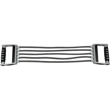 EKSPANDER Elastyczny guma treningowa Expander GUMOWY 73 cm rączki ABS