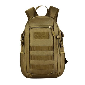 Мини-рюкзак MOLLE 12L Охотничий рюкзак Коричневый