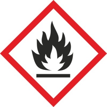 Tabliczka GHS-06 Łatwopalne 20x20cm