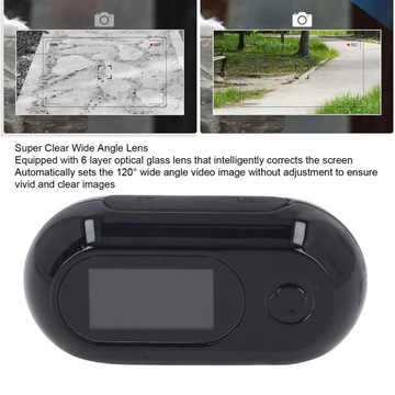 МАЛЕНЬКАЯ КАМЕРА-ОШЕЙНИК С ВИДЕОЗАПИСЬЮ, черная