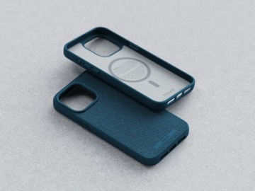 Тканевый чехол Njord с MagSafe для iPhone 15 Pro Max Синий