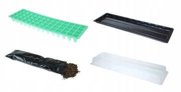 Мини-теплица Гербарий Саженцы БОЛЬШИЕ 52,5x16 см