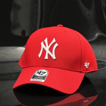 47 Brand šiltovka New York Yankees červená veľ. univerzálna