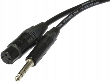 KLOTZ Микрофонный кабель типа «мама» XLR — Jack 6,3, 1 м