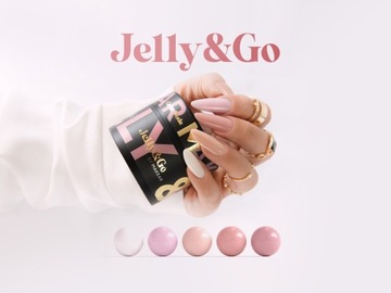 MAKEAR żel budujący do paznokci builder JELLY&GO Cover Rose JG05 15ml