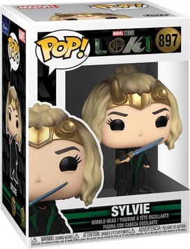 FIGURKA FUNKO POP LOKI - SYLVIE MARVEL SERIAL DISNEY POSTAĆ KOLEKCJONERSKA