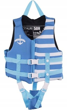 Kamizelka ratunkowa dla dzieci 8-35kg niebieski