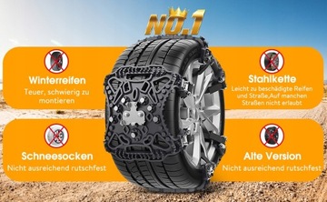 ЦЕПИ ПРОТИВОСКОЛЬЗЯЩИЕ ПРОТИВОСКОЛЬЖАЮЩИЕ ЦЕПИ Eagle Claw ДЛЯ КОЛЕС ГРЯЗЬ СНЕГ 165-265 мм