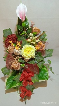 Kwiaty na WSZYSTKICH ŚWIĘTYCH KOMPLET chryzantema