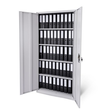 Металлический офисный шкаф для документов, Шкаф для мастерской для гаража, запираемый для папок