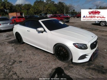 Mercedes Klasa E W213 2018 Mercedes-Benz Klasa E MERCEDES-BENZ E-CLASS E 400, 2018r., 3.0L 3.0 Benzyna