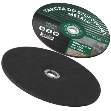 ДИСК ШЛИФОВАЛЬНЫЙ ПО МЕТАЛЛУ 230 ММ АБРАЗИВНЫЙ ШЛИФОВАЛЬНЫЙ ДЛЯ ПОЛИРОВКИ НЕРЖАВЕЮЩЕЙ СТАЛИ