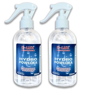 POWŁOKA HYDROFOBOWA D-LUX 2x 250ML OCHRONNA KABIN SZYB SZKŁA KUCHNI 500ML