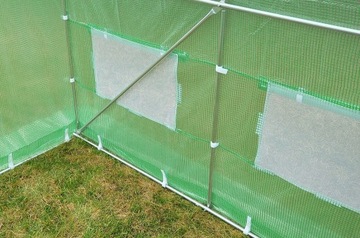 Tunel ogrodowy,foliowy, szklarnia 13,5 m² 450 x 300 cm zielony