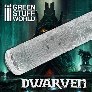 Green Stuff Rolling Pin Dwarven