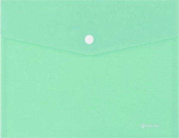 TECZKA KOPERTOWA PLASTIKOWA NA NAPĘ ZATRZASK A5