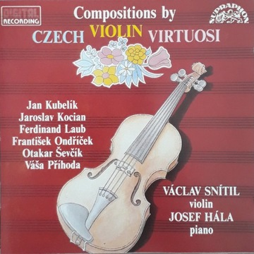 Czescy wirtuozi skrzypiec kompozycje skrzypce CD