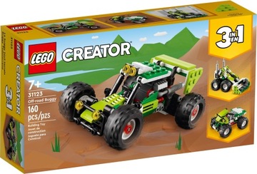 LEGO 31123 CREATOR 3W1 ŁAZIK TERENOWY