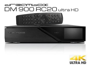 Dreambox DM900 RC20 UHD 1x Triple S2X Multistream