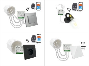 MINI BOX WIFI+RF контроллер PRS TUYA (1 КАНАЛ)