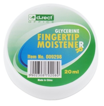 ZWILŻACZ NAWILŻACZ GLICERYNOWY MACZAŁKA DO PALCÓW 20ml.