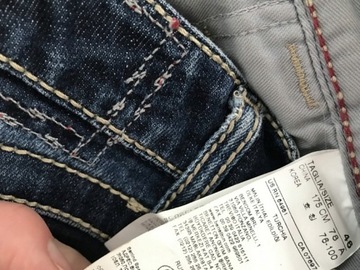 BENETTON___bermudy szorty jeans SPODENKI__38 M