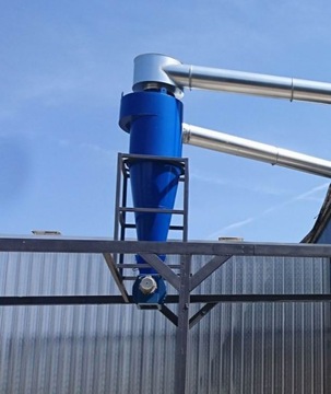 ПРОМЫШЛЕННЫЙ ЦИКЛОН ДЛЯ ЭКСТРАКЦИОННОГО СЕПАРАТОРА fi800