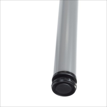 Каркас стола 156x76 см, круглая ножка, белый