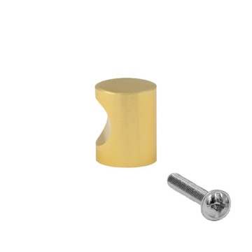 GAŁKA MEBLOWA UCHWYT DO MEBLI ZŁOTA POŁYSK 20MM