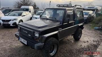 Daihatsu Rocky II Soft Top 2.8 TD 102KM 1993 Daihatsu Rocky 2.8tdi 4x4 bardzo ladny stan rama zdrowa napedy sprawne sz, zdjęcie 1