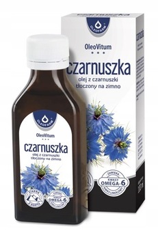 OLEOFARM olej z czarnuszki tłoczony na zimno 100ml