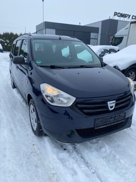 Dacia Lodgy Minivan 1.6 84KM 2013 Dacia Lodgy 2013r. 1.6i/83KM hak klima 7-osobowy