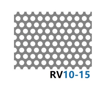 Лист алюминиевый перфорированный 1 РВ 10-15