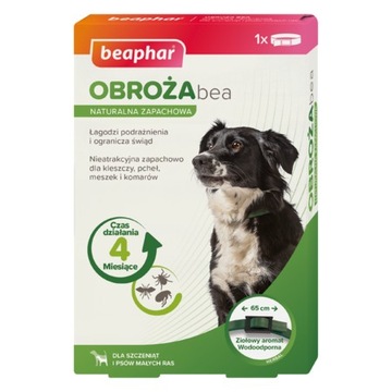OBROŻA PCHŁY KLESZCZE MESZKI KOMARY DLA PSÓW M/L