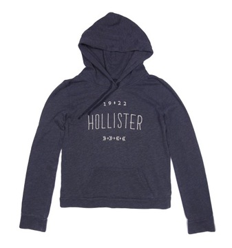 HOLLISTER Damska Bluza z Kapturem Kangurka Logo r. S 36 / M 38