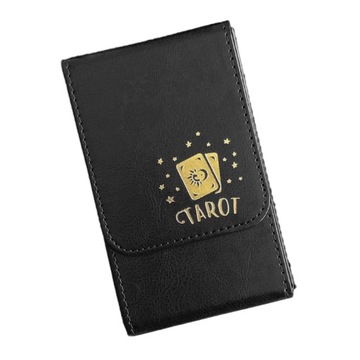 Pojemność karty tarota pudełko PU skóra Tarot Case