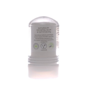 KRYSZTAŁ AŁUNU blokuje pocenie NATURAL Deo 50g