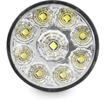 МОЩНЫЕ ДНЕВНЫЕ ХОДОВЫЕ ФОНАРИ 9 СВЕТОДИОДНЫХ ДНЕВНЫХ ХОДОВЫХ ОГНЕЙ КРУГЛОГО СЕРТИФИКАТА