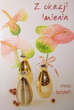 Kartka Imieninowa Damska wzór 6