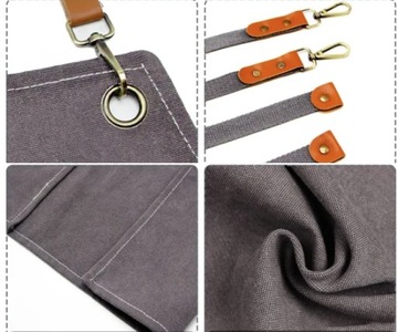 МУЖСКОЙ КУХОННЫЙ ФАРТУК БАРИСТА СТРОНГ ОФИЦИАНТЫ БАРМЕН-ПАРИКМАХЕР