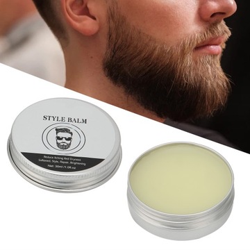 Крем для бороды Увлажняет прическу Уменьшает зуд