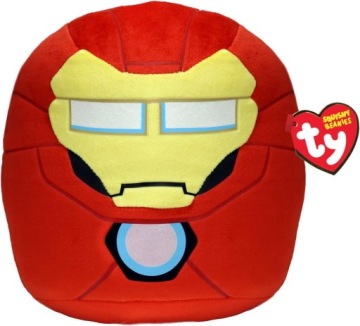 М'яка іграшка Ty Squishy Beanies Marvel Iron Man 22 см 39253 Ty Inc.