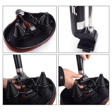 Удобное мужское женское велосипедное седло с губчатой/гелевой подкладкой и