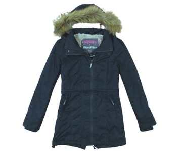 Superdry MicroFibre The Tall parka Japan Kurtka zima 38